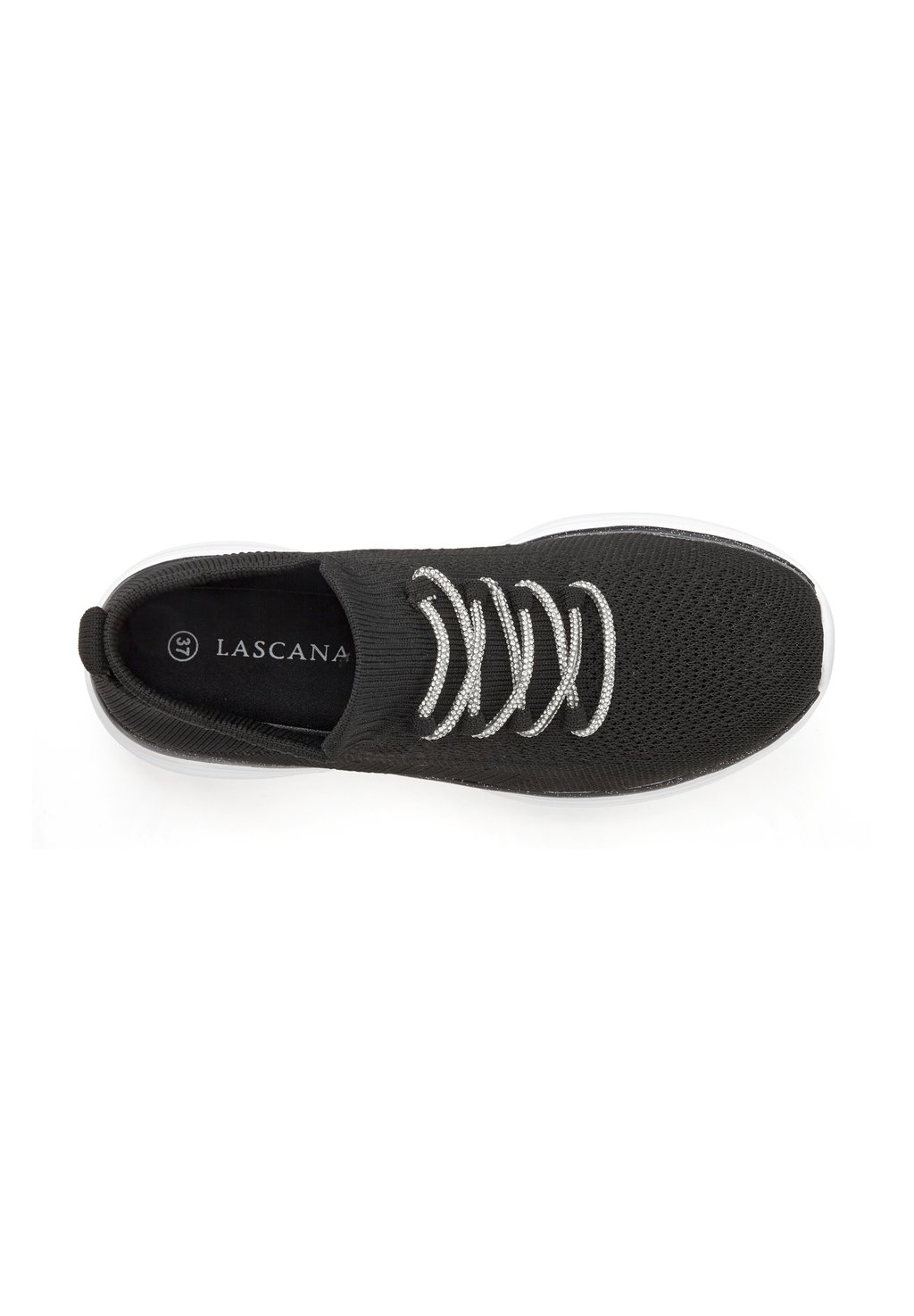 Кроссовки SNEAKER LASCANA, черный — фото 2