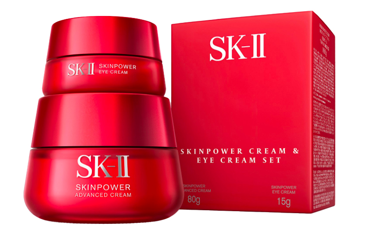 Набор косметики SK-II: крем для лица SKINPOWER Advanced Cream, 50 г + крем для кожи вокруг глаз SKINPOWER, 15 г — фото 2