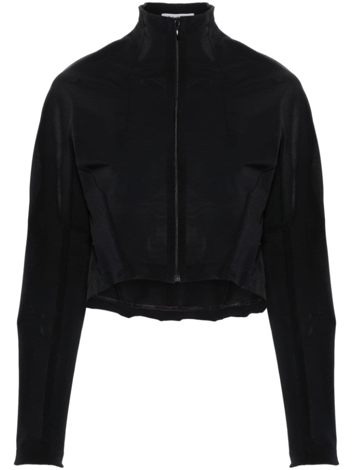 

Alaïa укороченная куртка со вставками, черный