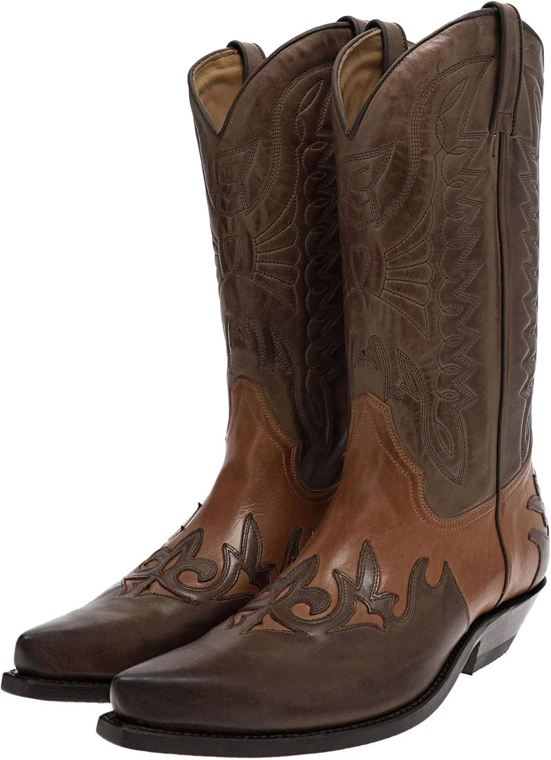 FB Fashion Boots FB Модные ботинки Унисекс Ковбойские ботинки Carlos Marron Cognac Вестерн-ботинки Кожаные ботинки Коричневые — фото 2