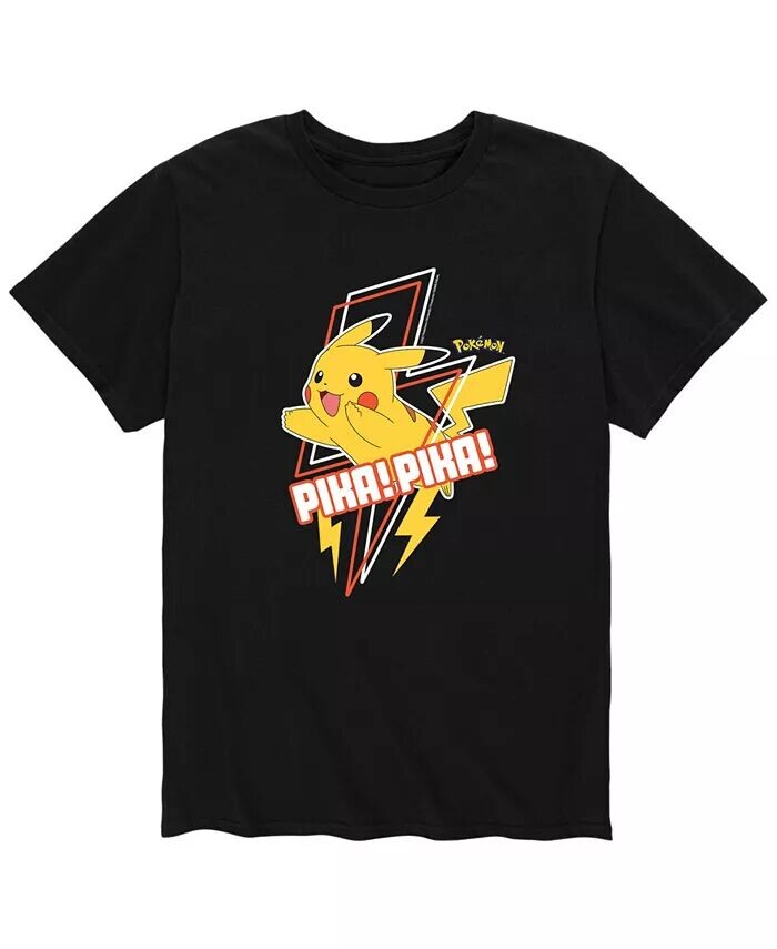

Мужская футболка Pokemon Pika Pika AIRWAVES, черный