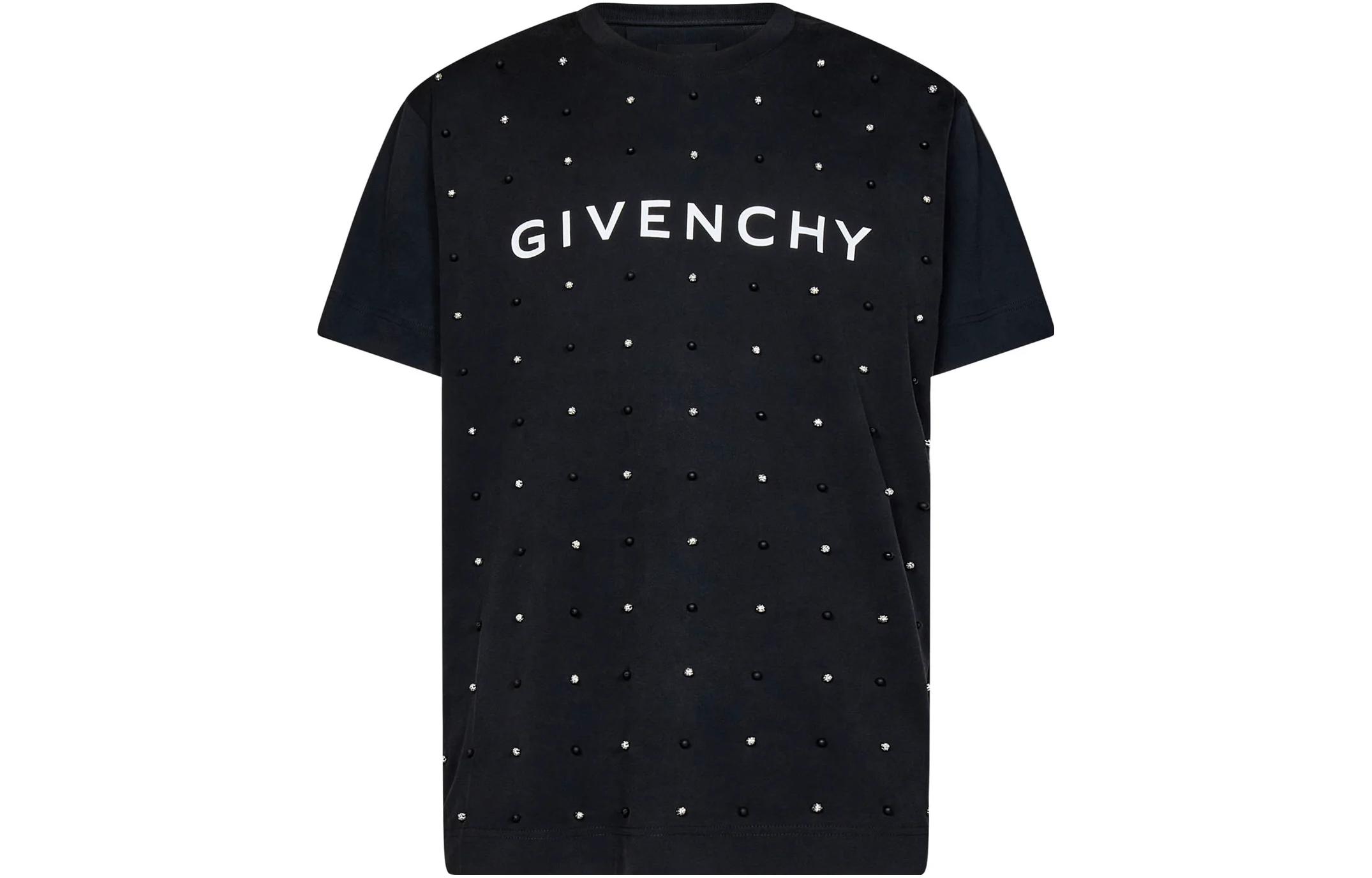 

Футболка мужская черная Givenchy, черный