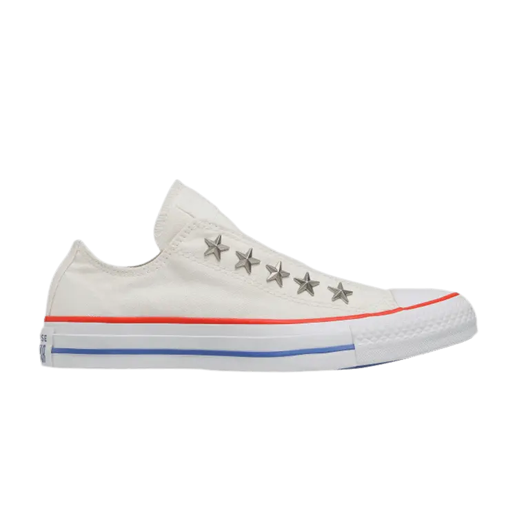 Кроссовки Converse Wmns Chuck Taylor All Star Teen Slip 'Stars Studded', белый