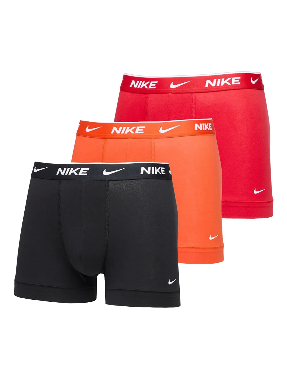 

Трусы-боксеры с логотипом на поясе (комплект из трех шт.) Nike, черный