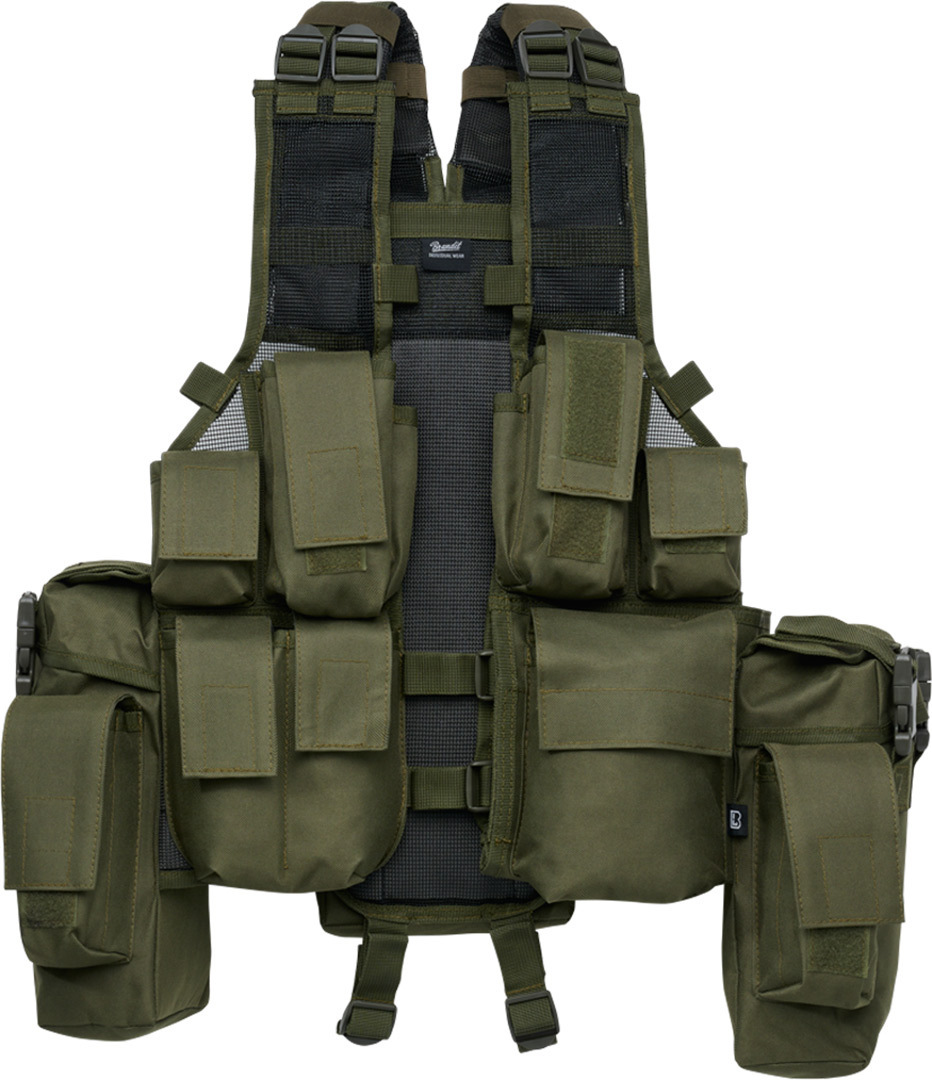 

Жилет Brandit Tactical Vest, оливковый, Зеленый, Жилет Brandit Tactical Vest, оливковый