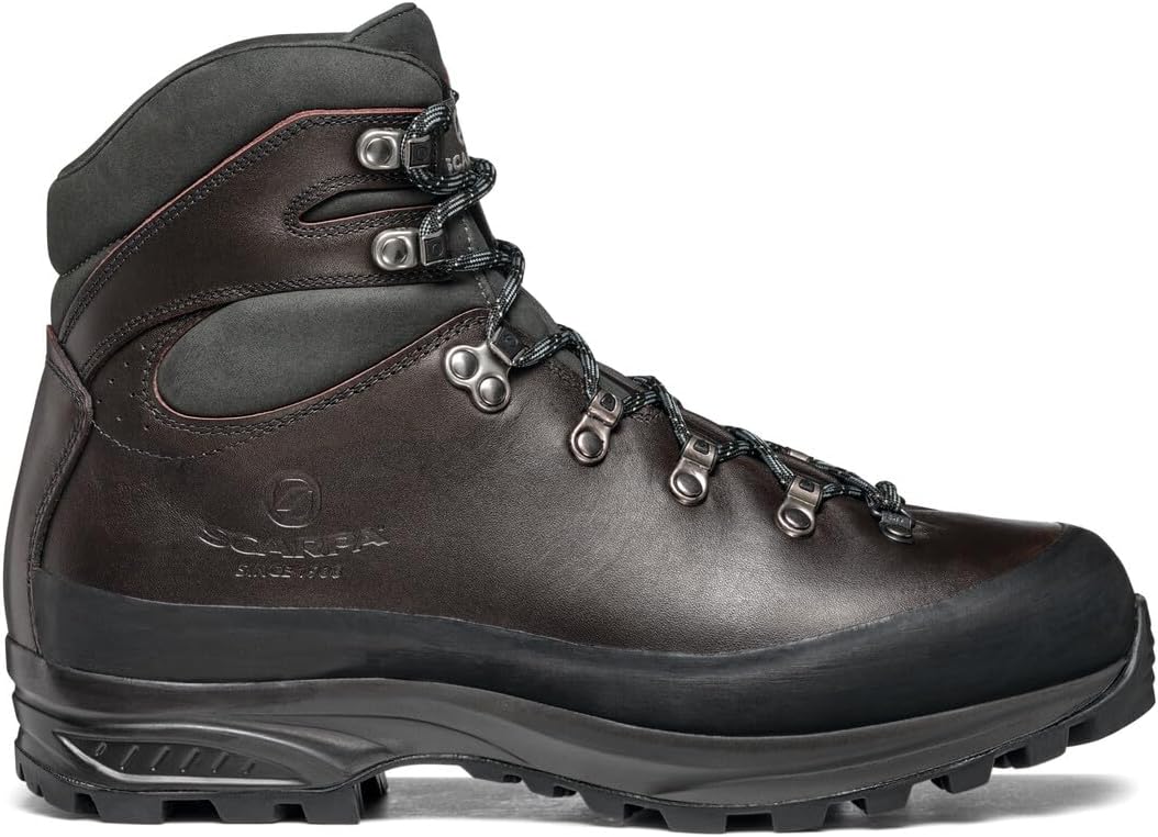 Мужские облегченные кожаные ботинки SCARPA SL Active для походов и треккинга, Bordeaux — фото 3