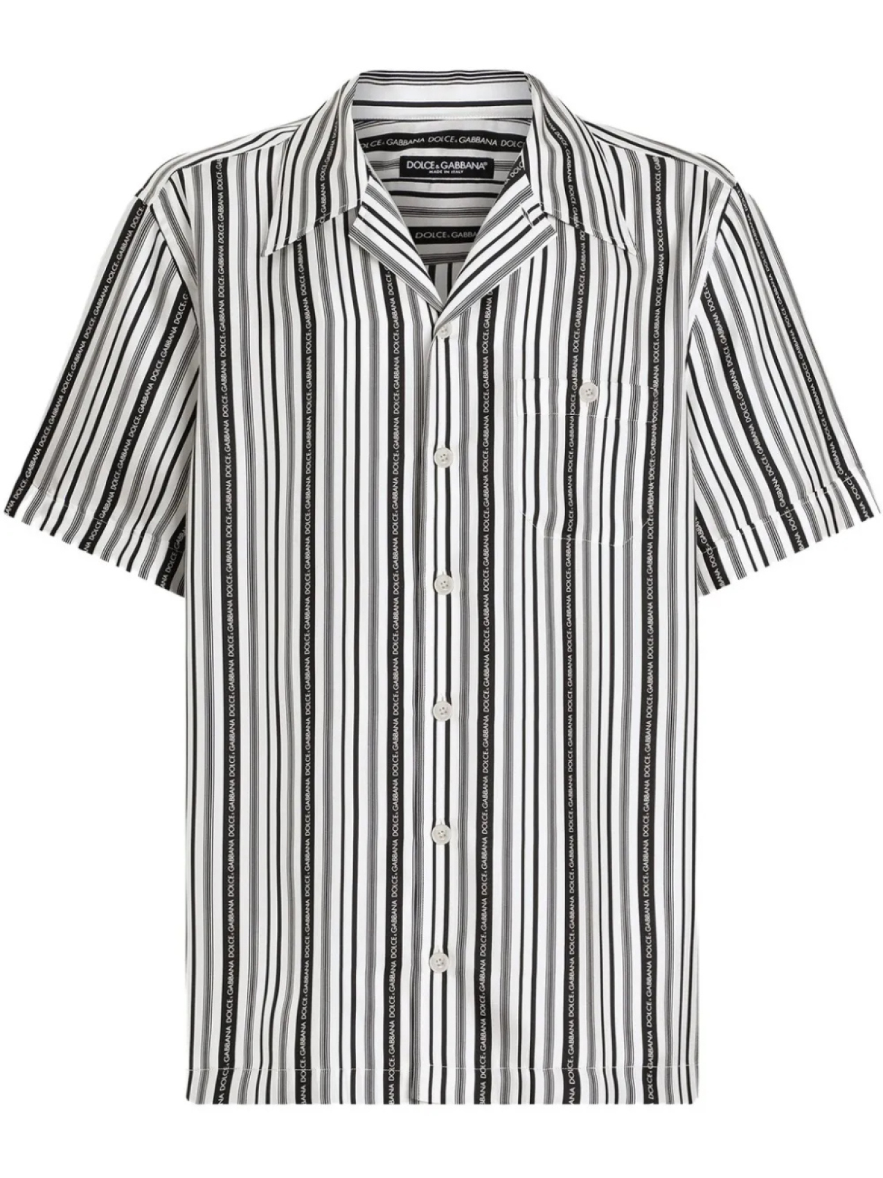 

Полосатая рубашка Dolce & Gabbana, белый
