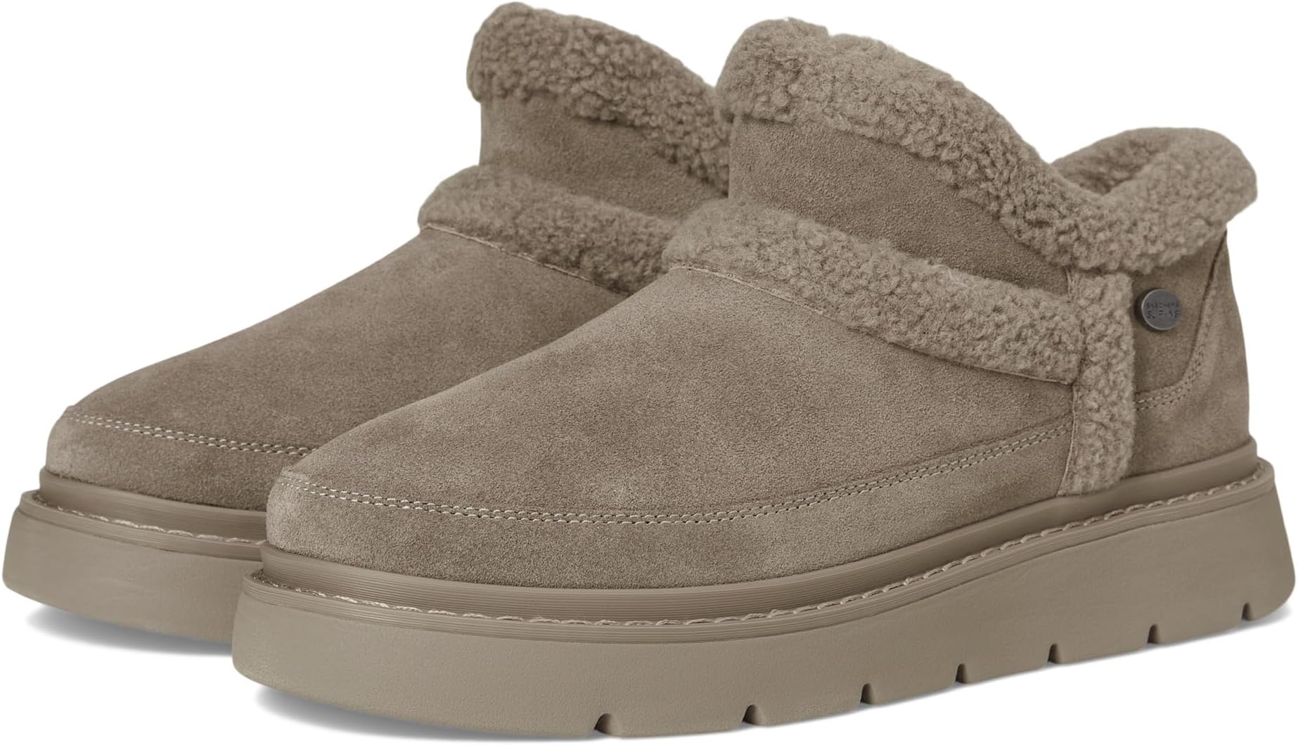 Ботинки BOBS from SKECHERS Women's Hands Free Slip-Ins Keepsakes Lite Bootie, Taupe