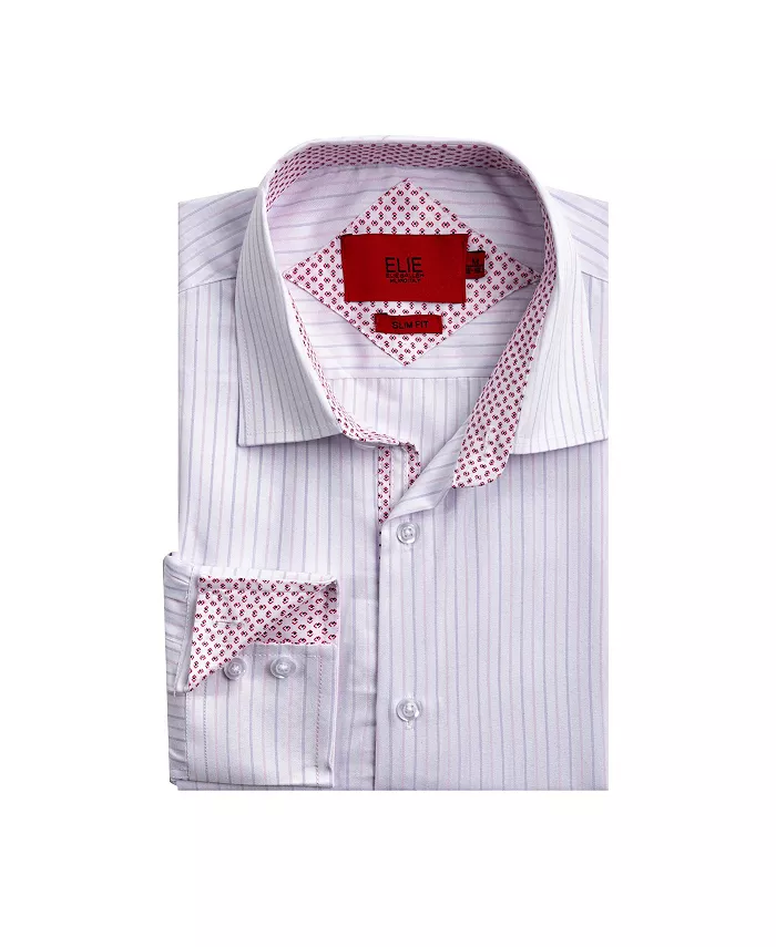 

Рубашка для мальчиков Big Boys Slim Fit в полоску Elie Balleh, белый