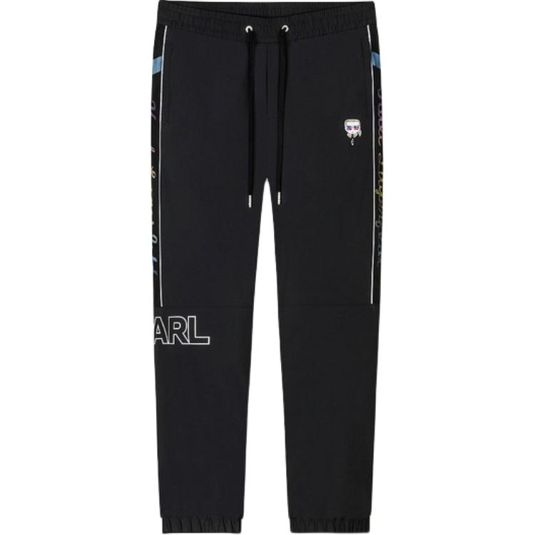 

KARL LAGERFELD / Karl Lagerfeld Jeans Повседневные брюки KARL LAGERFELD SS24, мужские, черные