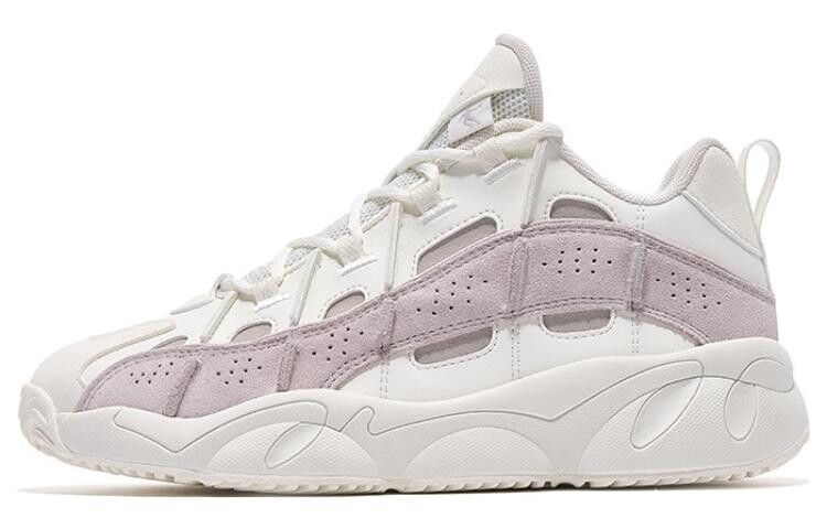 

Баскетбольные кроссовки Basketball Shoes Women's Low-Top White Gray Qiaodan