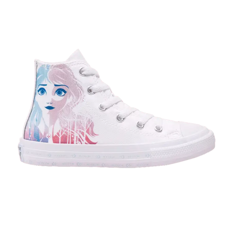 

Кроссовки Converse Frozen 2 x Chuck Taylor All Star High PS 'Anna And Elsa', белый