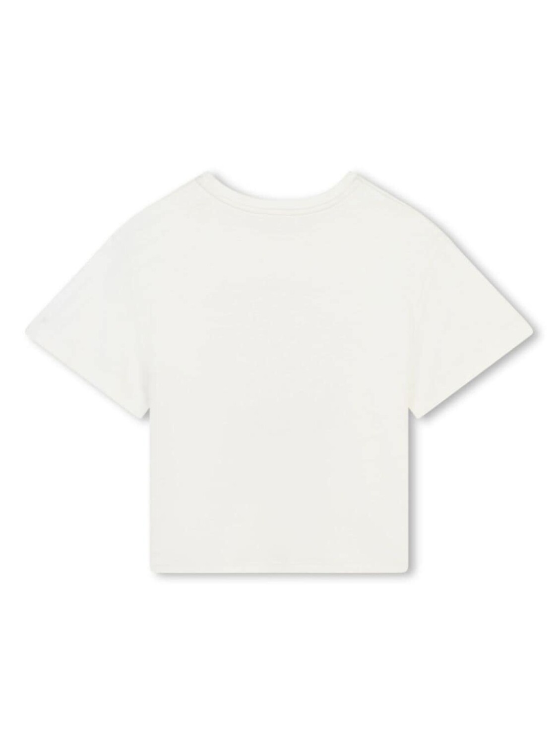 Chloé Kids футболка с логотипом, белый — фото 2