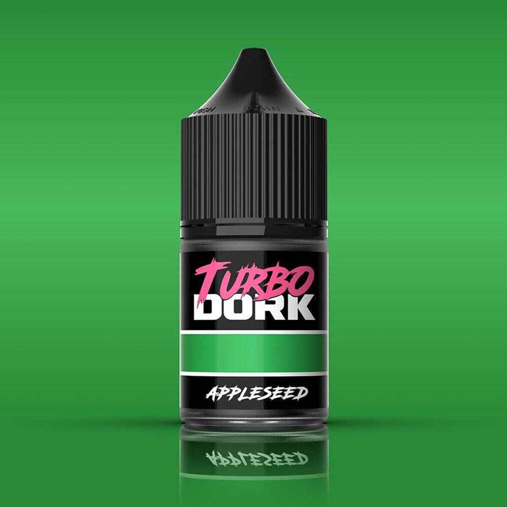 

Аксессуары Turbo Dork Metallic Acrylic Paint: Apple Seed (22ml)
