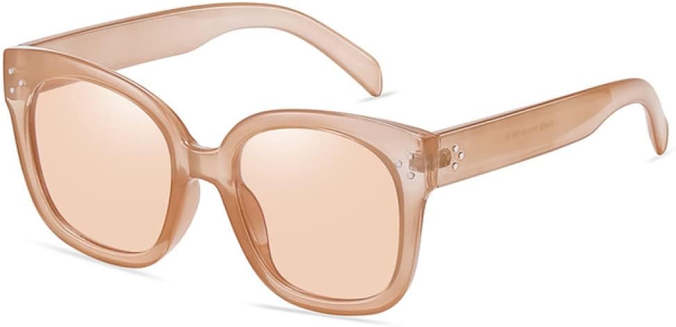 

Солнцезащитные очки MUTYNE квадратной формы для женщин, женские очки для вождения, мужские большие винтажные очки для женщин с защитой от УФ-излучения UV400, Chamgne Gold