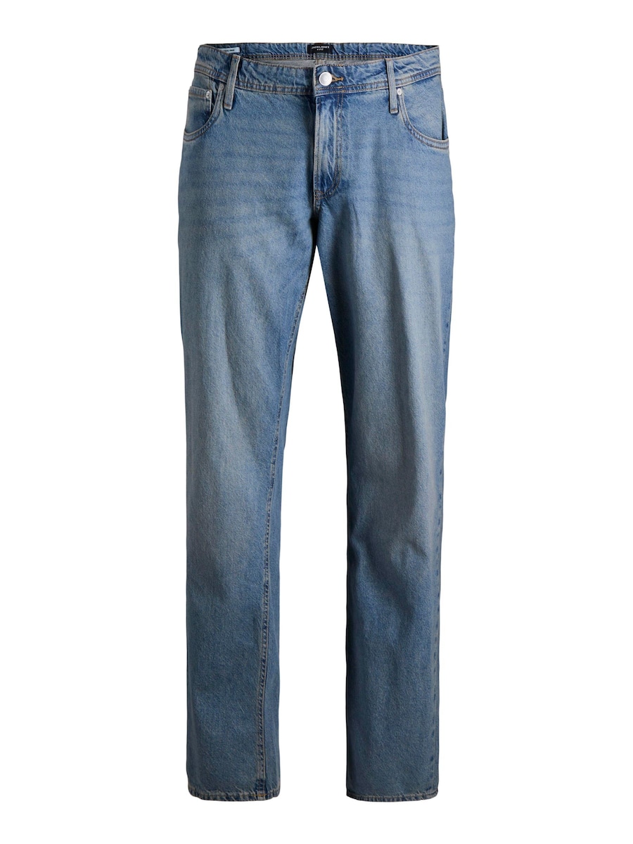 

Зауженные джинсы Jack & Jones Plus JJIMIKE JJORIGINAL, Blue Denim