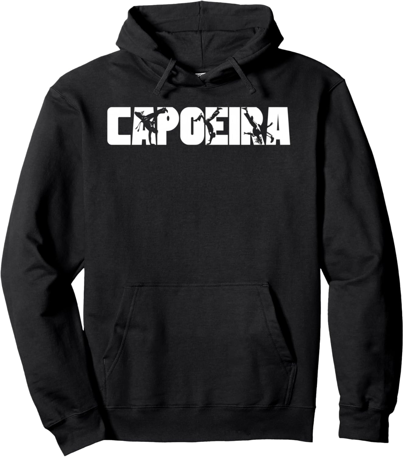 

Толстовка и толстовка с надписью «Капоэйра» Capoeira Clothing, черный