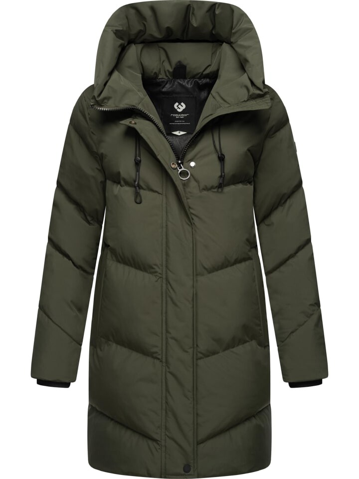

Пуховик ragwear Avelin, цвет dark olive