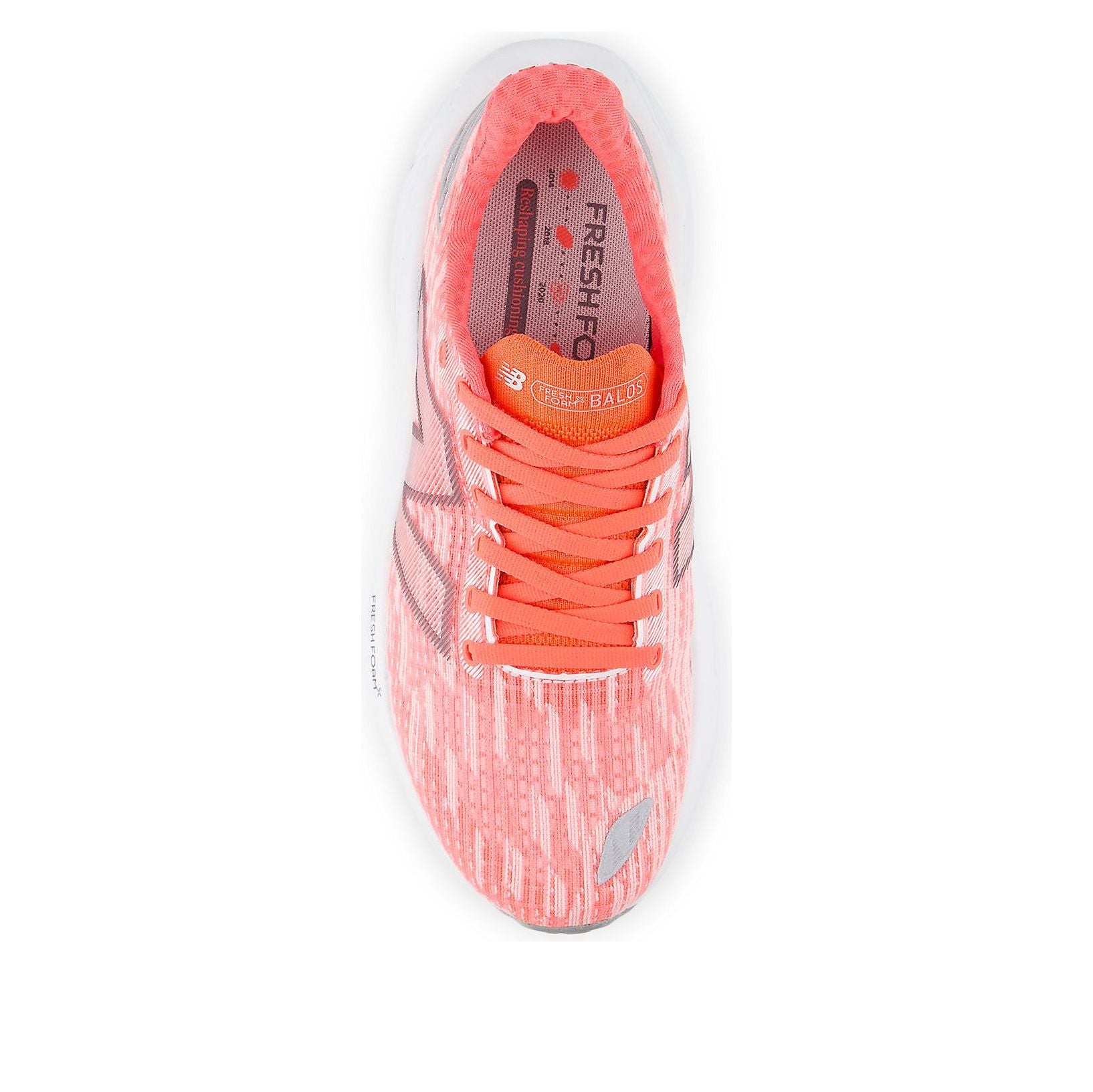 Кроссовки (WMNS) New Balance Fresh Foam X Balos v1 'Urgent Red Grey Silver' — фото 3