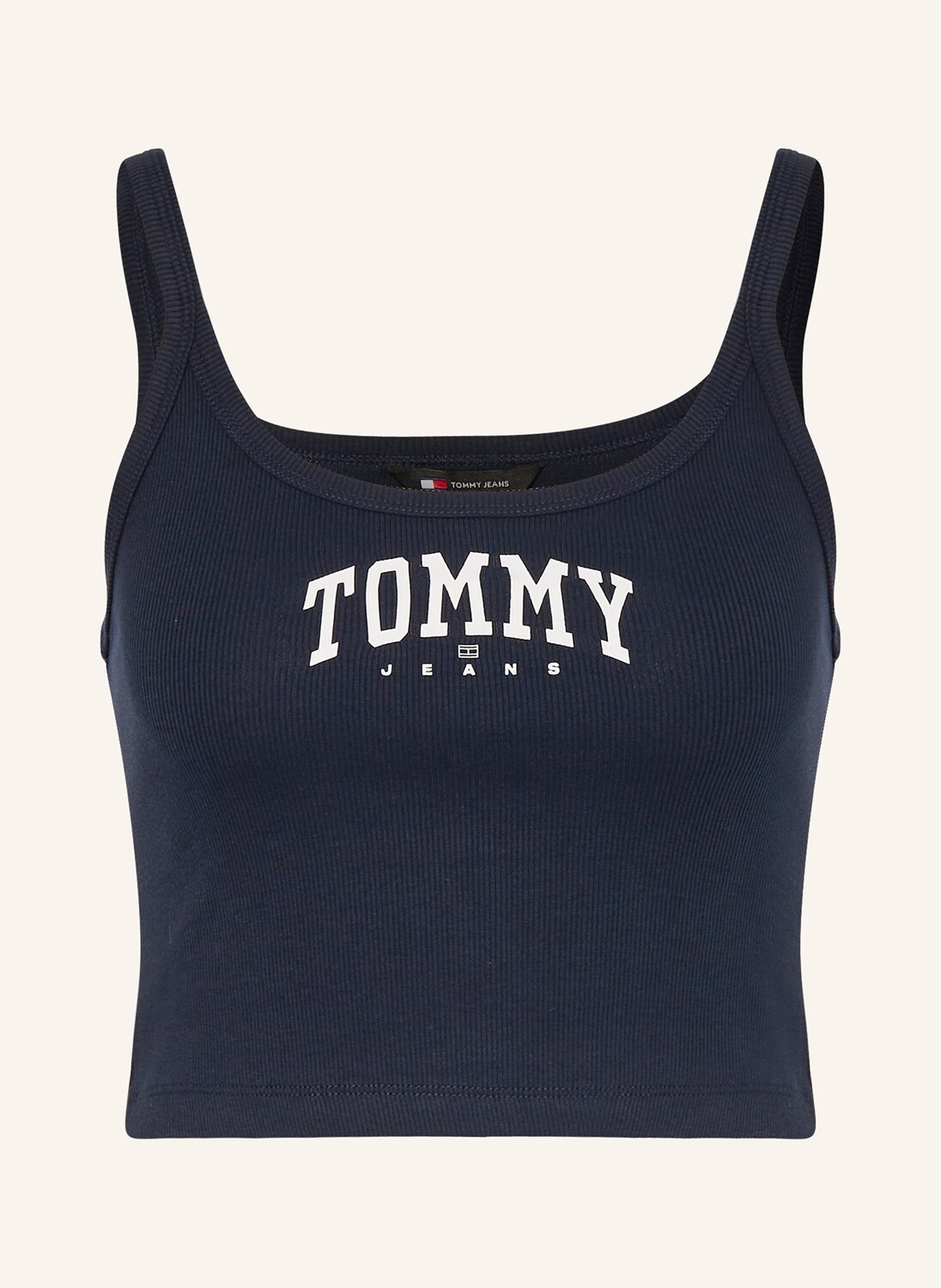 

Укороченный топ Tommy Jeans, синий