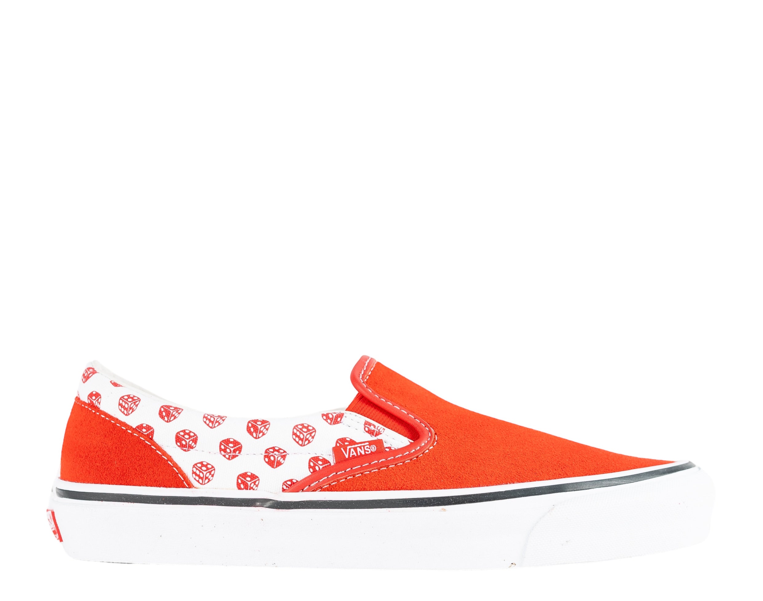 Vans x Bodega Классические Слипоны OG Dice High Stakes Кроссовки Низкие, красный — фото 2