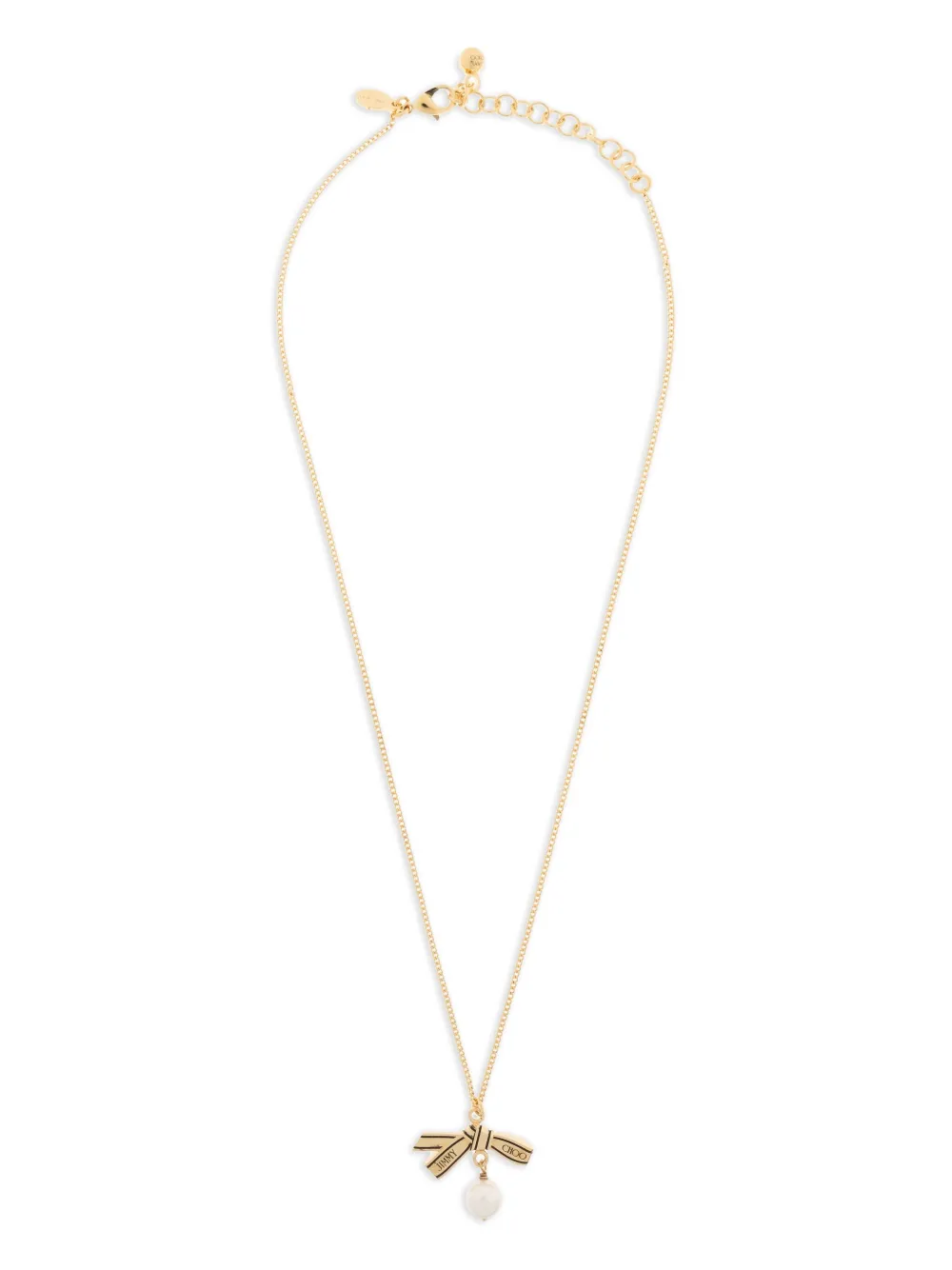 

Колье с лентой JIMMY CHOO, золотой