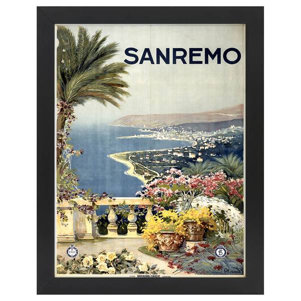 

Рамка для фотографий LegendArte Poster Sanremo, черный