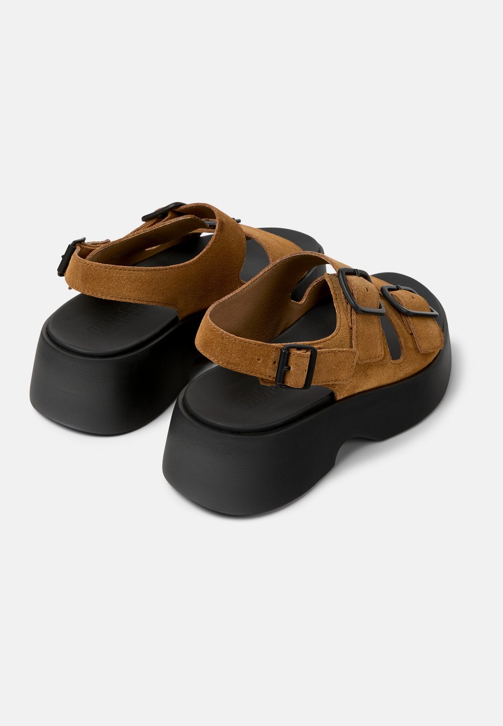 Босоножки на платформе Camper, коричневый — фото 4