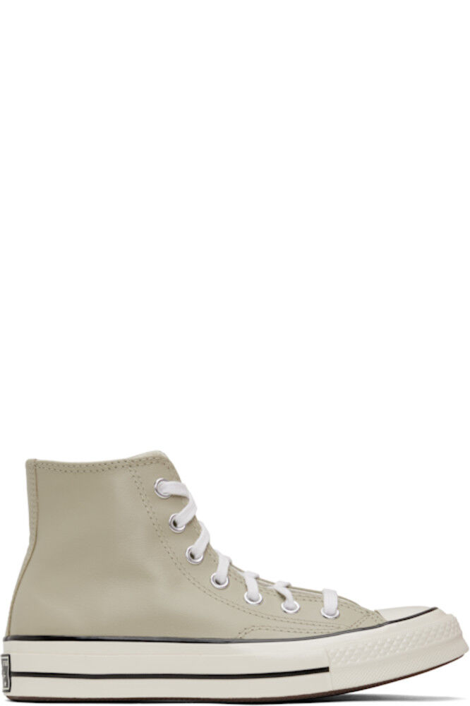 

Высокие кроссовки Chuck 70 из серой кожи Converse