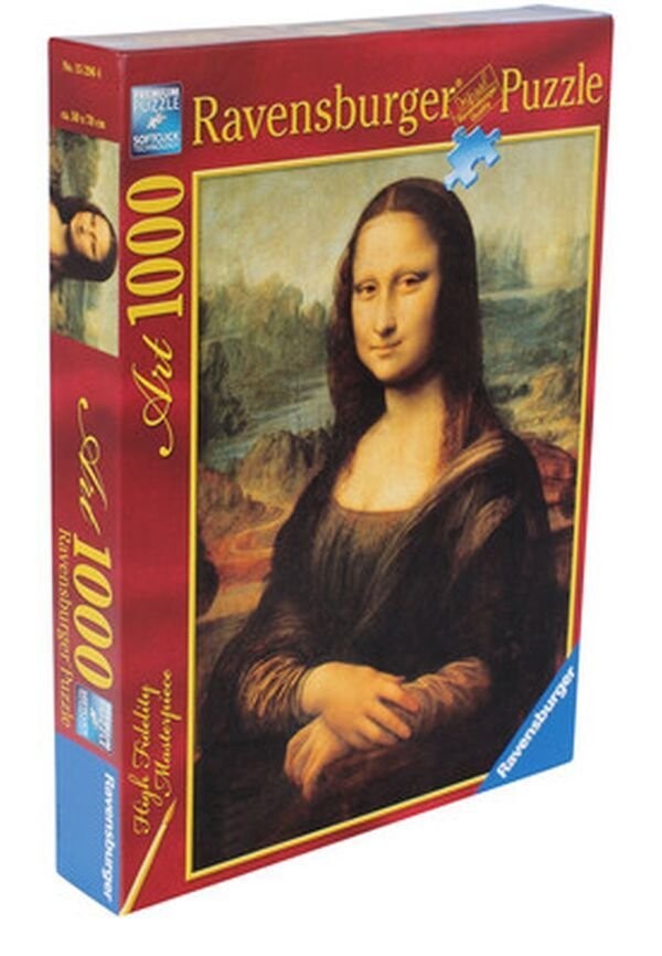 

Ravensburger, пазл, Леонардо Да Винчи Мона Лиза, 1000 шт.