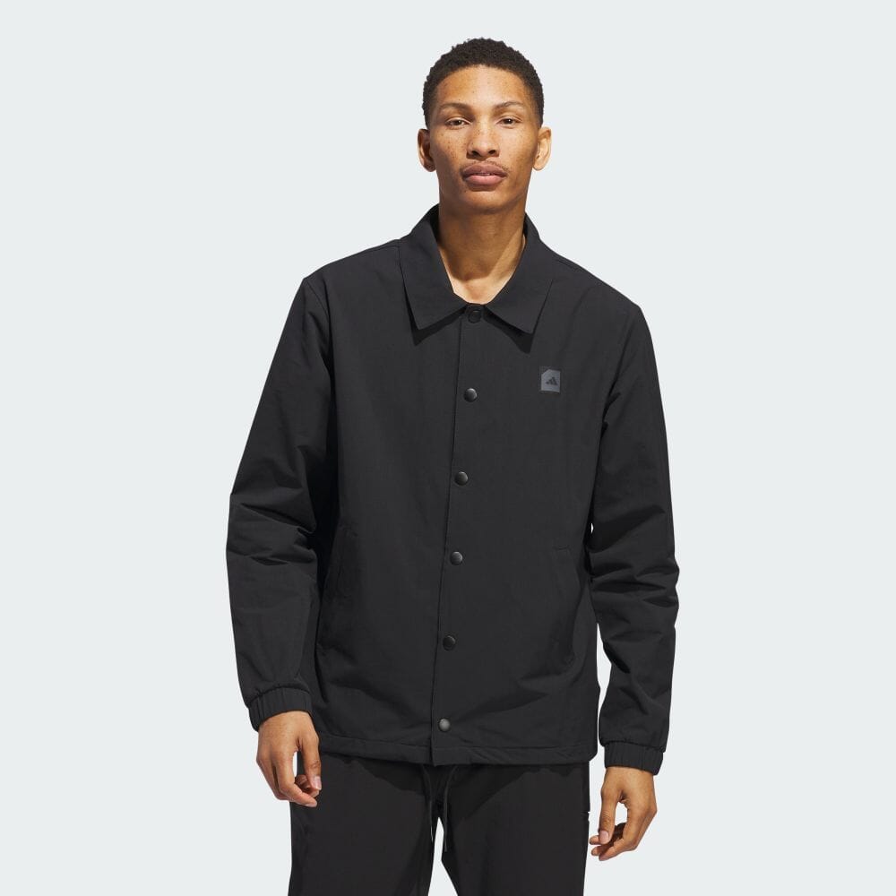 

Куртка Adidas ADICROSS back graphic coach jacket, черный