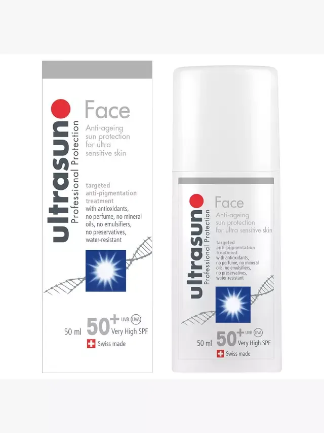 Солнцезащитный крем для лица с SPF 50+ против старения, 50 мл Ultrasun — фото 4