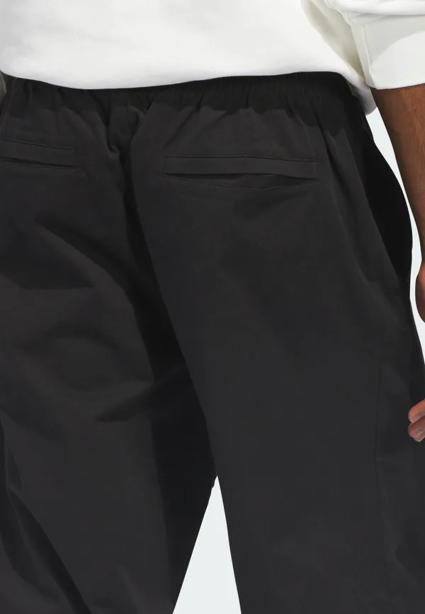 Спортивные штаны с декоративными складками Adidas Originals, Black/Black — фото 4