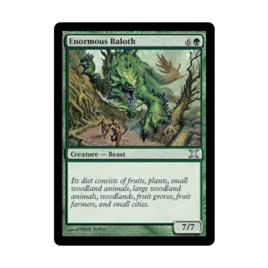 

CCG Огромный Балот (U), MTG - 10th Edition