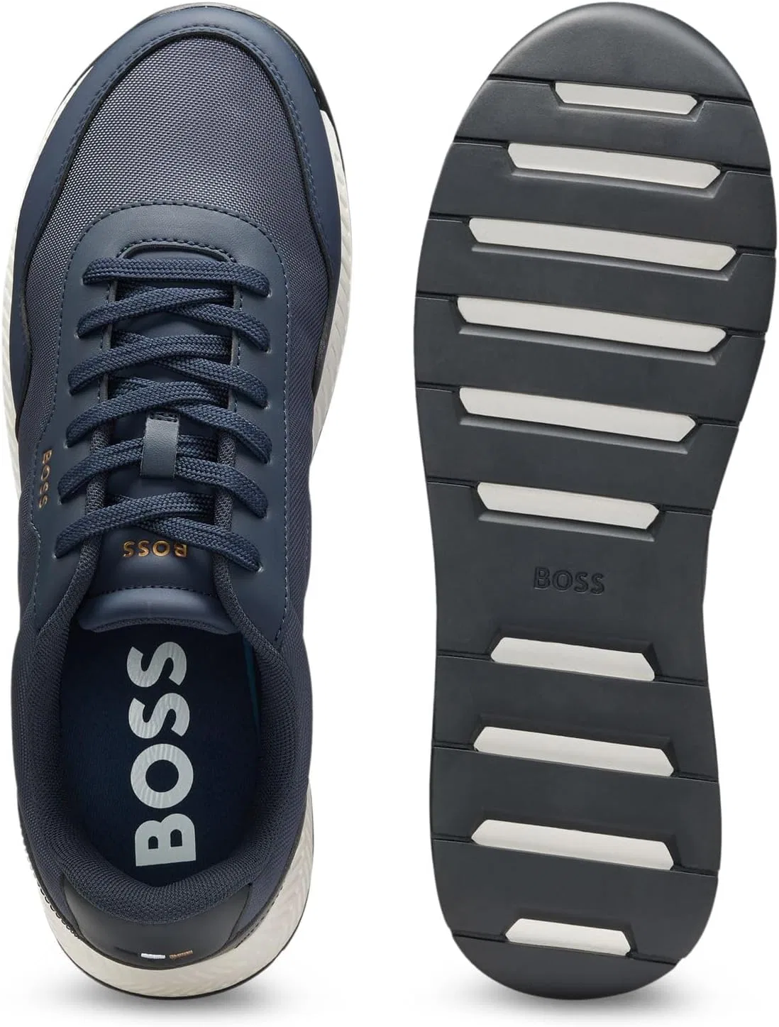 Кроссовки мужские BOSS, Dark Blue — фото 4