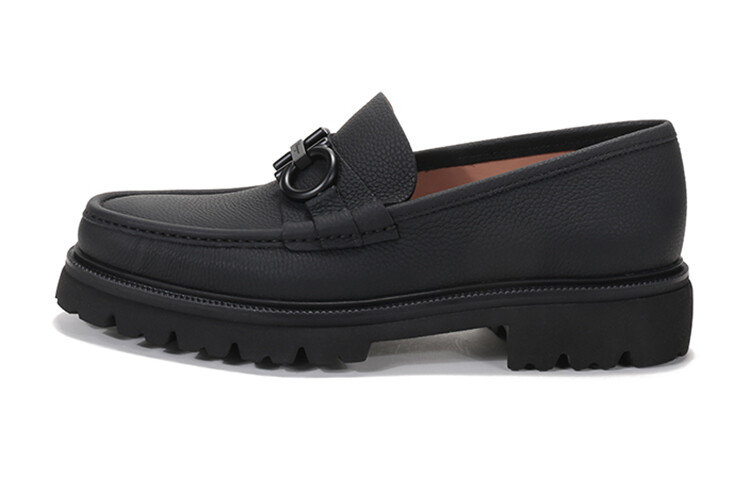 

Gancini Men"s Casual Men Low-top Black Ferragamo