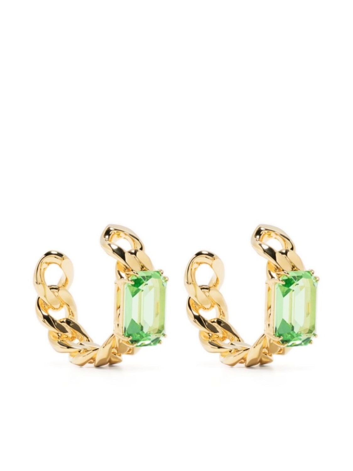 

Серьги-кольца Millenia Swarovski, золотой