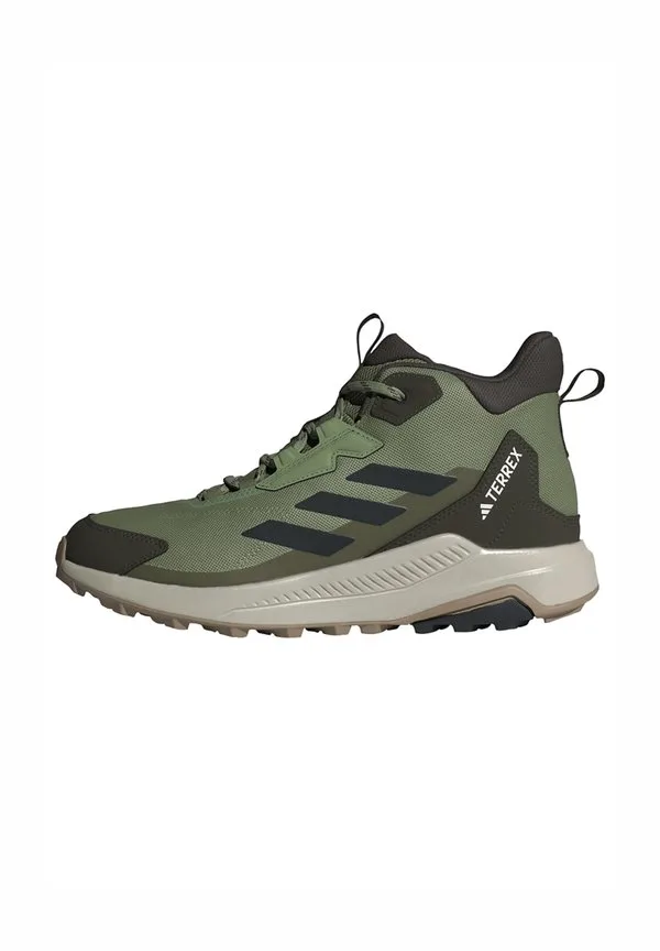 Походные ботинки terrex anylander средней высоты Adidas Terrex, Tent Green/Core Black/Olive Strata
