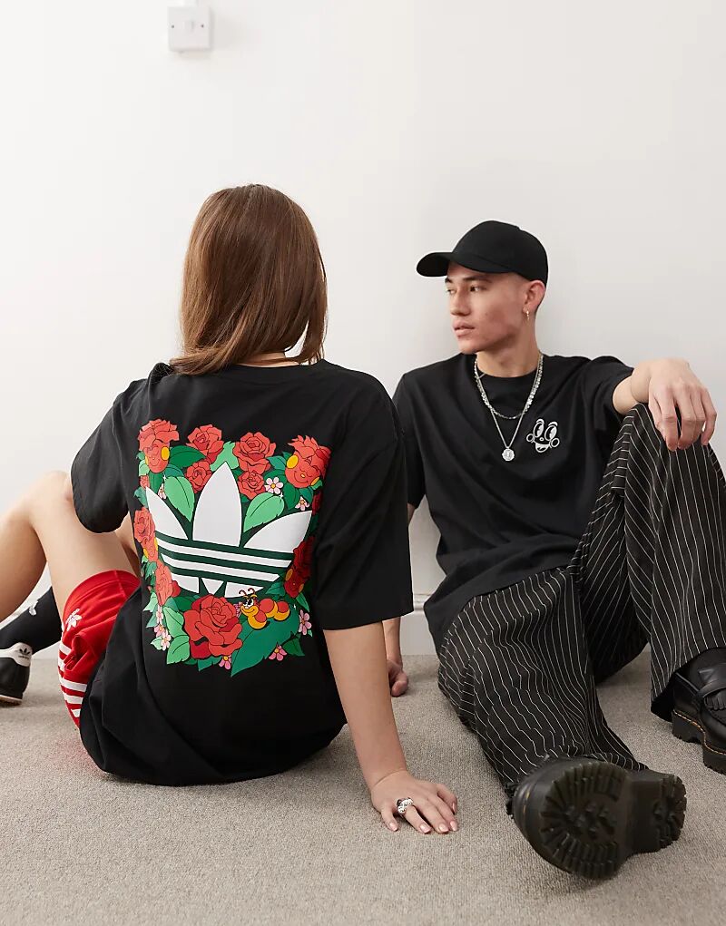 

Футболка x Made by Nelson черного цвета adidas Originals