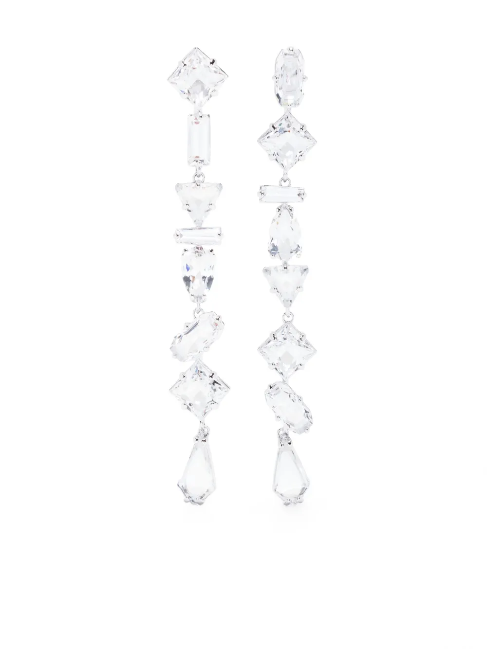 

Серьги Mesmera с кристаллами Swarovski, серебяный
