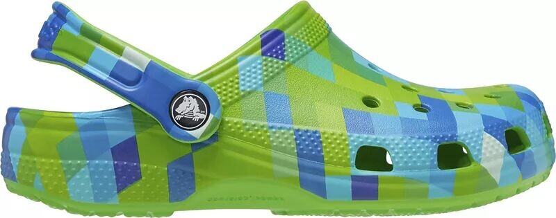 

Классические детские сабо Crocs Digi Block, зеленый