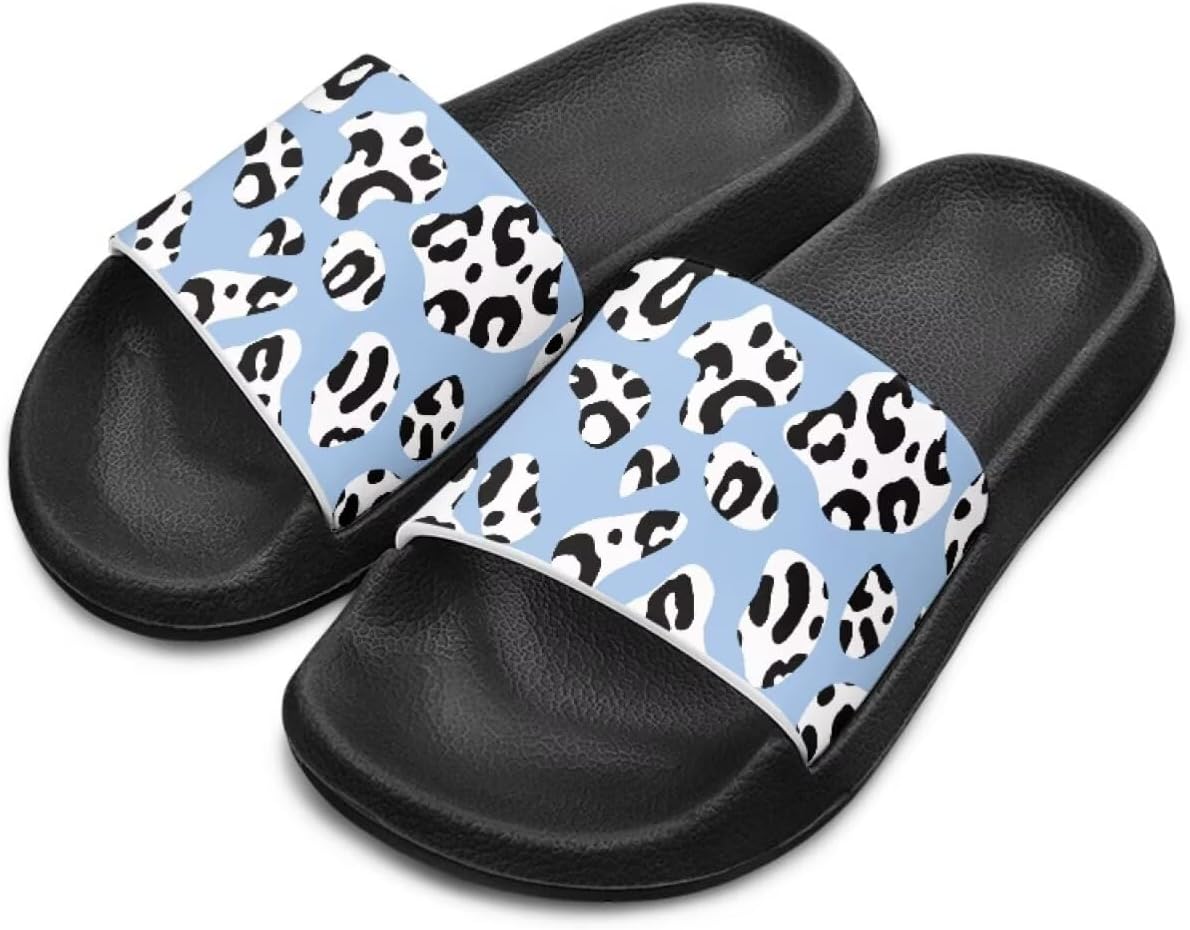 

Детские тапочки, пляжные сандалии, сланцы, шлепанцы для детей унисекс, мальчиков и девочек, подарок для дочерей, сыновей, младших братьев и сестер, черная подошва, размер для маленьких детей 11- для больших детей 3 Qoiuvncy