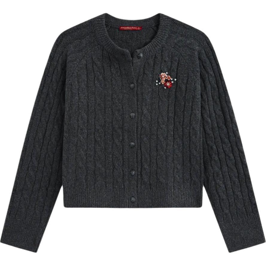 

Трикотаж для женщин Abercrombie＆Fitch, темно серый