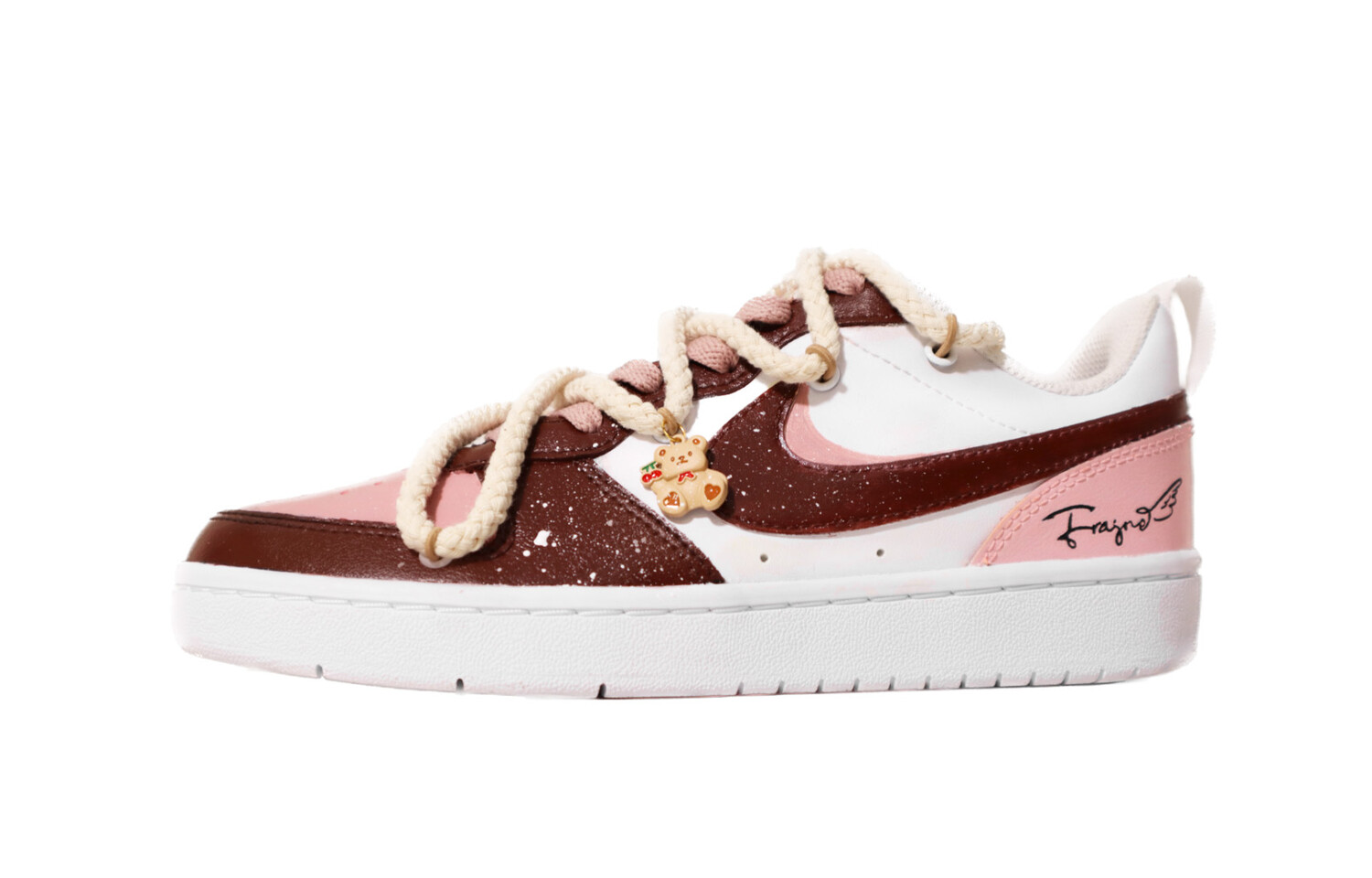 

Кроссовки Nike Court Borough Skateboard Shoes Women's Low-Top Brown