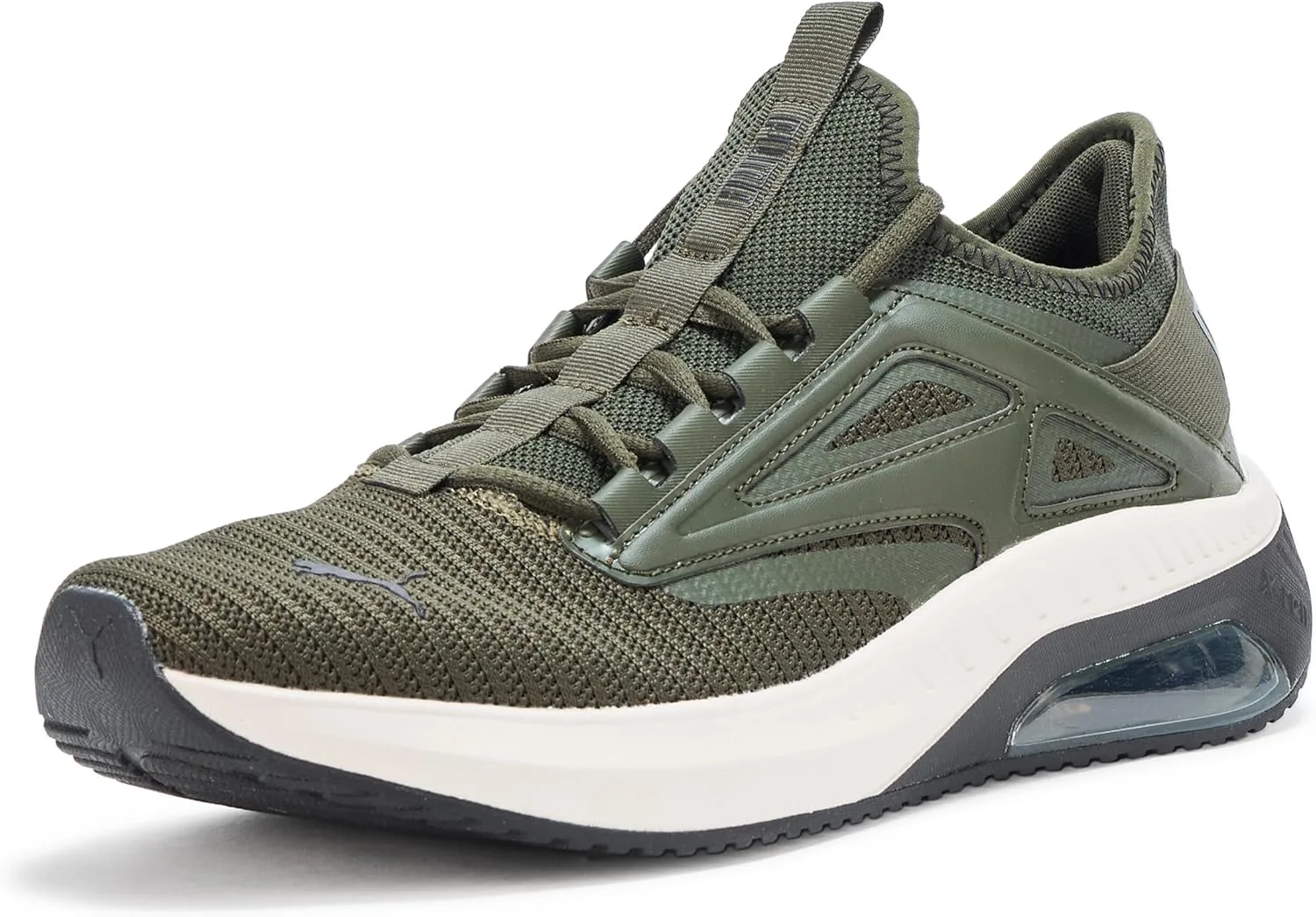 Мужские кроссовки PUMA X-Cell Ayro для кросс-тренинга, черный/оливковый