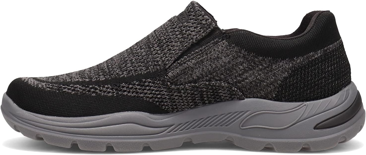 Мужские кроссовки Skechers для прогулок, черный — фото 4