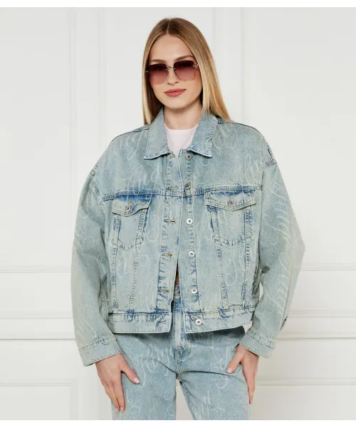 

Джинсовая куртка lou_b Oversize fit Hugo Blue, синий