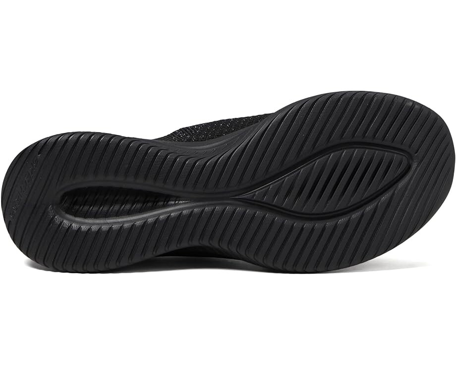 Кроссовки SKECHERS Martha Stewart Ultra Flex 3.0 - Neptune Hands Free Slip-Ins, цвет Black/Black — фото 3