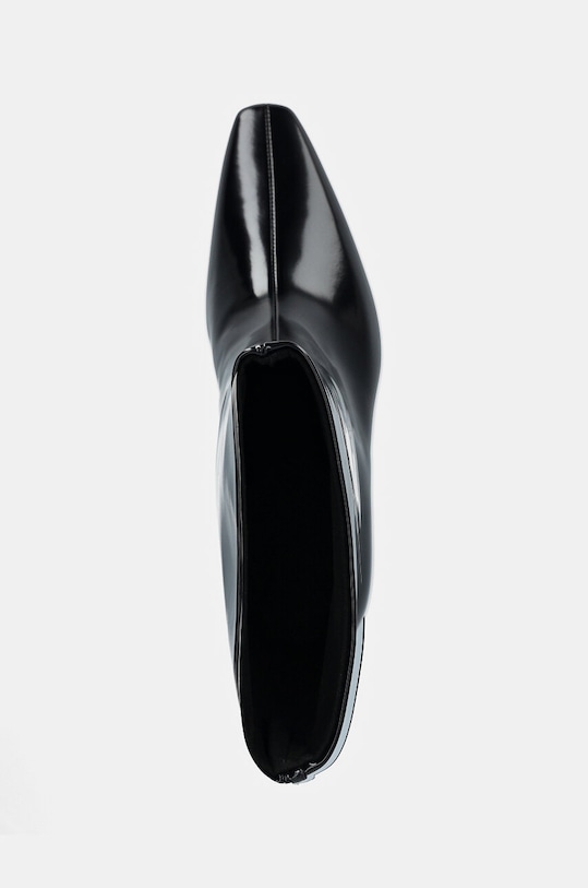 Кожаные ботинки HEEL MID BOOT 50 LTH Calvin Klein, черный — фото 4
