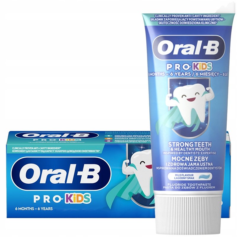 

Зубная паста Oral B PRO Kids для детей 6 мес. - 6 лет 50 мл Inna marka